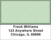 Classic Weave Address Labels | LBQBS-02