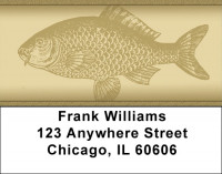 Fish Prints Address Labels | LBQBS-10