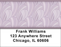 Lavender In Abstract Address Labels