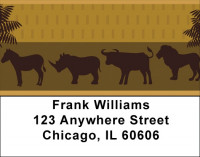 Wildlife Safari Address Labels | LBQBS-41