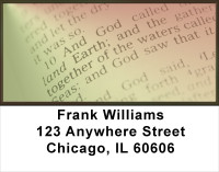 Bible Verses Address Labels | LBREL-15