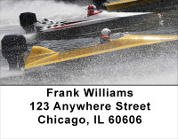 Speed Boats Address Labels | LBSAI-16
