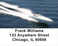 Speed Boats Address Labels | LBSAI-16