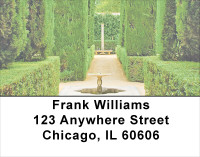 Dreamy Topiary Gardens Address Labels | LBSCE-12