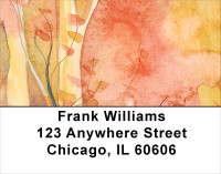 Watercolor - Fall Reflections Address Labels | LBSCE-18