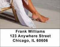 Beach Scenery Address Labels | LBSCE-19