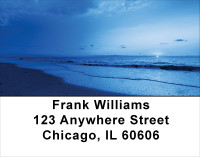 Beachy Blues Address Labels | LBSCE-20