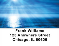 Beachy Blues Address Labels | LBSCE-20