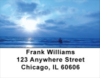 Beachy Blues Address Labels | LBSCE-20