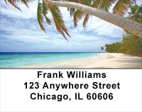Palm Tree Paradise Address Labels | LBSCE-22
