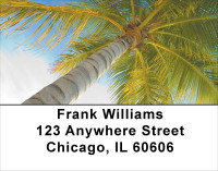Palm Tree Paradise Address Labels | LBSCE-22