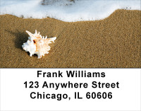 Sand and Shells Address Labels | LBSCE-24