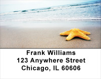 Beachy Blue Address Labels | LBSCE-27