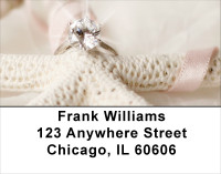 Romantic Shells Address Labels | LBSCE-29