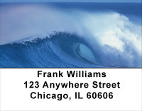 Big Waves Address Labels | LBSCE-39