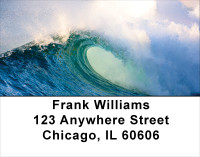 Big Waves Address Labels | LBSCE-39
