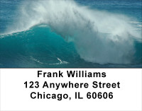 Big Waves Address Labels | LBSCE-39
