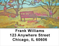 Benches Address Labels | LBSCE-45
