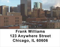 Denver Buildings Address Labels | LBSCE-50