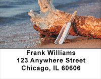 Message In Bottle Address Labels | LBSCE-56
