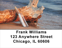 Message In Bottle Address Labels | LBSCE-56