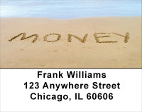 Messages In Sand Address Labels