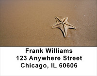 Seashells - Private Beach Address Labels | LBSCE-59