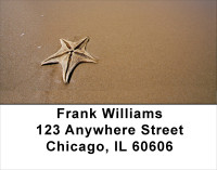 Seashells - Private Beach Address Labels | LBSCE-59