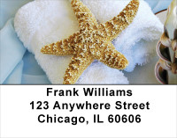 Seashells - Spa Time Address Labels | LBSCE-61