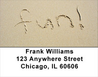 Vacation Sentiments Address Labels | LBSCE-62