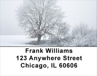 Snowy Winters Address Labels | LBSCE-67