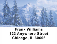Snowy Winters Address Labels | LBSCE-67