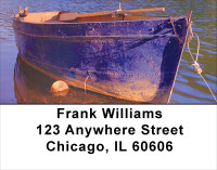 Vintage Fishing Boats Address Labels | LBSCE-74