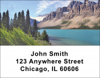 Pristine Mountain Lakes Address Labels | LBSCE-77