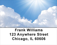 Sun Rays Address Labels | LBSCE-78