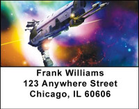 Space Cruisers Address Labels | LBSPA-01