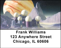 Planetary Views Address Labels | LBSPA-03