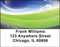 Planetary Views Address Labels | LBSPA-03