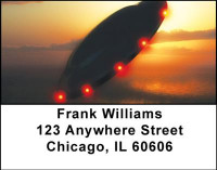 Alien Abduction Address Labels | LBSPA-05