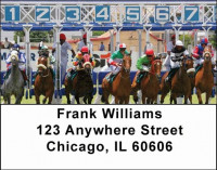 Horse Racing Address Labels | LBSPO-08