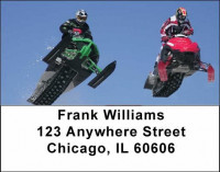 Snowmobiling Address Labels | LBSPO-11
