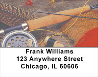 For Fly Fishing Enthusiasts Address Labels | LBSPO-37