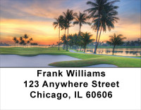 Golf Courses On The Ocean Address Labels | LBSPO-42