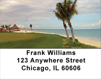 Golf Courses On The Ocean Address Labels | LBSPO-42