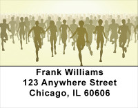 Marathon Runners Address Labels | LBSPO-47