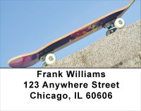 Skateboards Address Labels | LBSPO-48