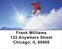 Helicopter To Top Address Labels | LBSPO-49