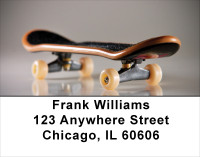 Skateboarding Address Labels | LBSPO-61