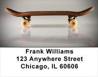 Skateboarding Address Labels | LBSPO-61