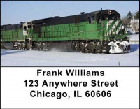 Diesel Trains Address Labels | LBTRA-08